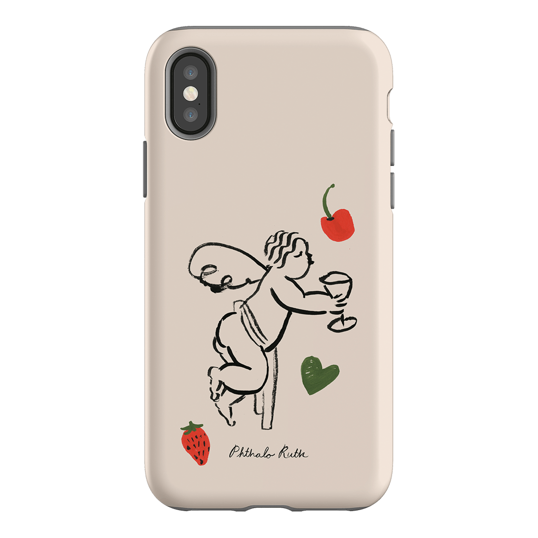 Cherub Printed Phone Cases iPhone XS / Armoured by Phthalo Ruth - The Dairy