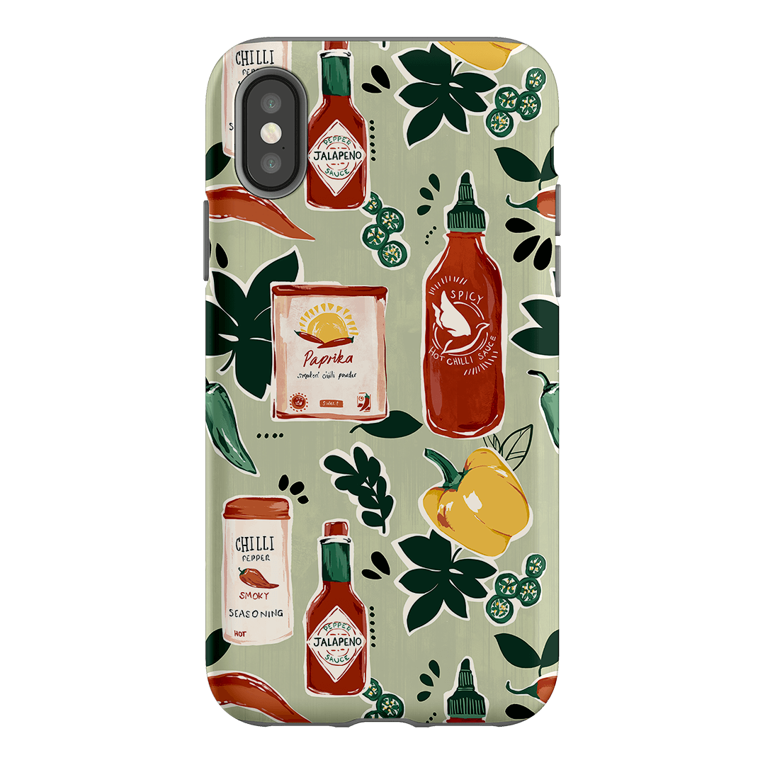 Chilli Pepper Printed Phone Cases iPhone XS / Armoured by Charlie Taylor - The Dairy