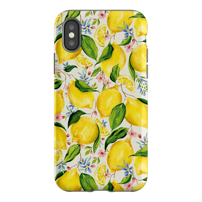 Citrus Lemon Printed Phone Cases iPhone XS / Armoured by Ellie Mae - The Dairy