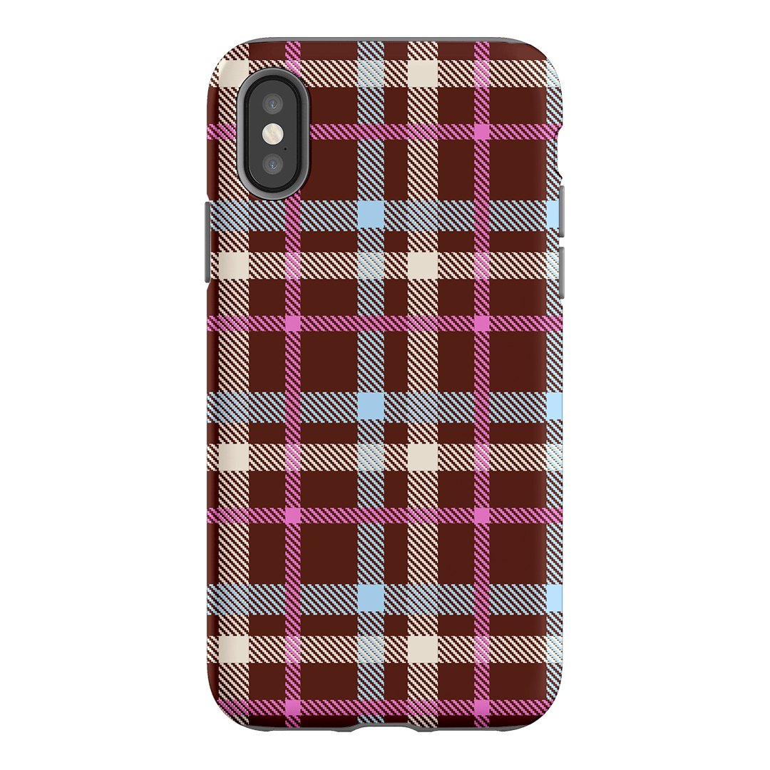 Confetti Plaid Printed Phone Cases iPhone XS / Armoured by The Dairy - The Dairy