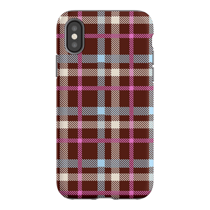 Confetti Plaid Printed Phone Cases iPhone XS / Armoured by The Dairy - The Dairy
