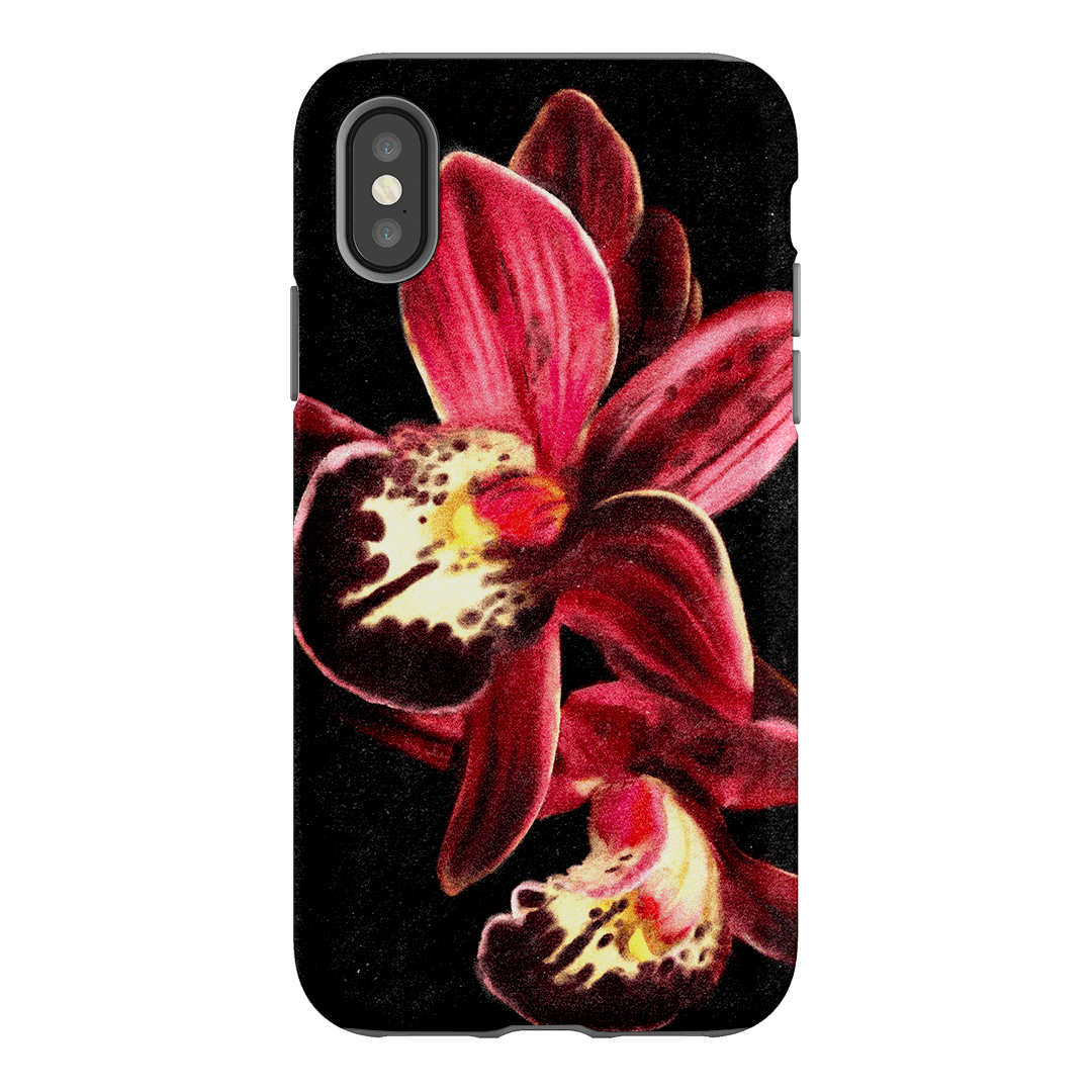 Deep Orchid Printed Phone Cases iPhone XS / Armoured by Sally Hungerford - The Dairy