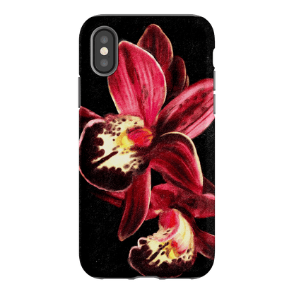 Deep Orchid Printed Phone Cases iPhone XS / Armoured by Sally Hungerford - The Dairy