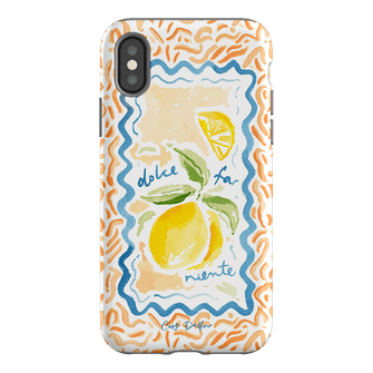 Dolce Far Niente Printed Phone Cases iPhone XS / Armoured by Cass Deller - The Dairy