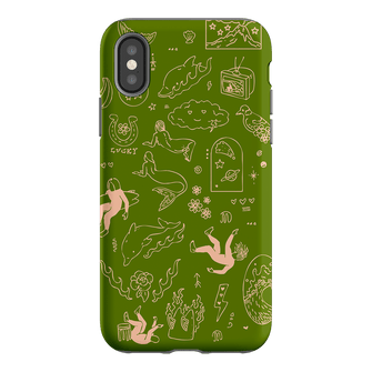 Easty Flash Green Printed Phone Cases iPhone XS / Armoured by Easty Beasty - The Dairy