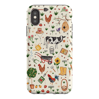 Farm Stay Printed Phone Cases iPhone XS / Armoured by BG. Studio - The Dairy