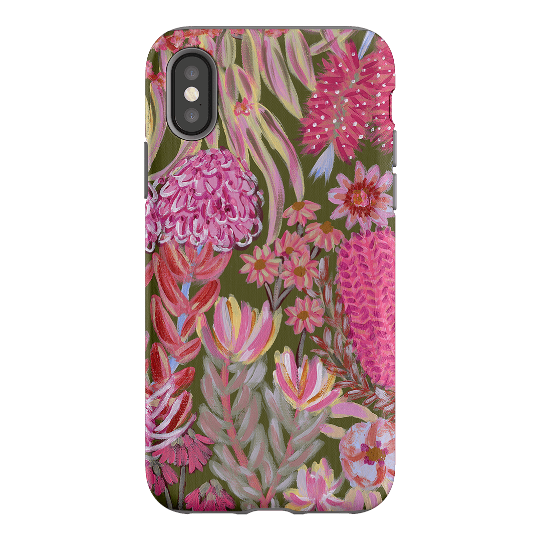 Floral Island Printed Phone Cases iPhone XS / Armoured by Amy Gibbs - The Dairy