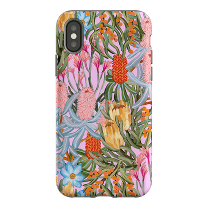 Floral Sorbet Printed Phone Cases iPhone XS / Armoured by Amy Gibbs - The Dairy
