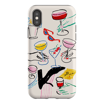 Girls Night Out Printed Phone Cases iPhone XS / Armoured by Phthalo Ruth - The Dairy