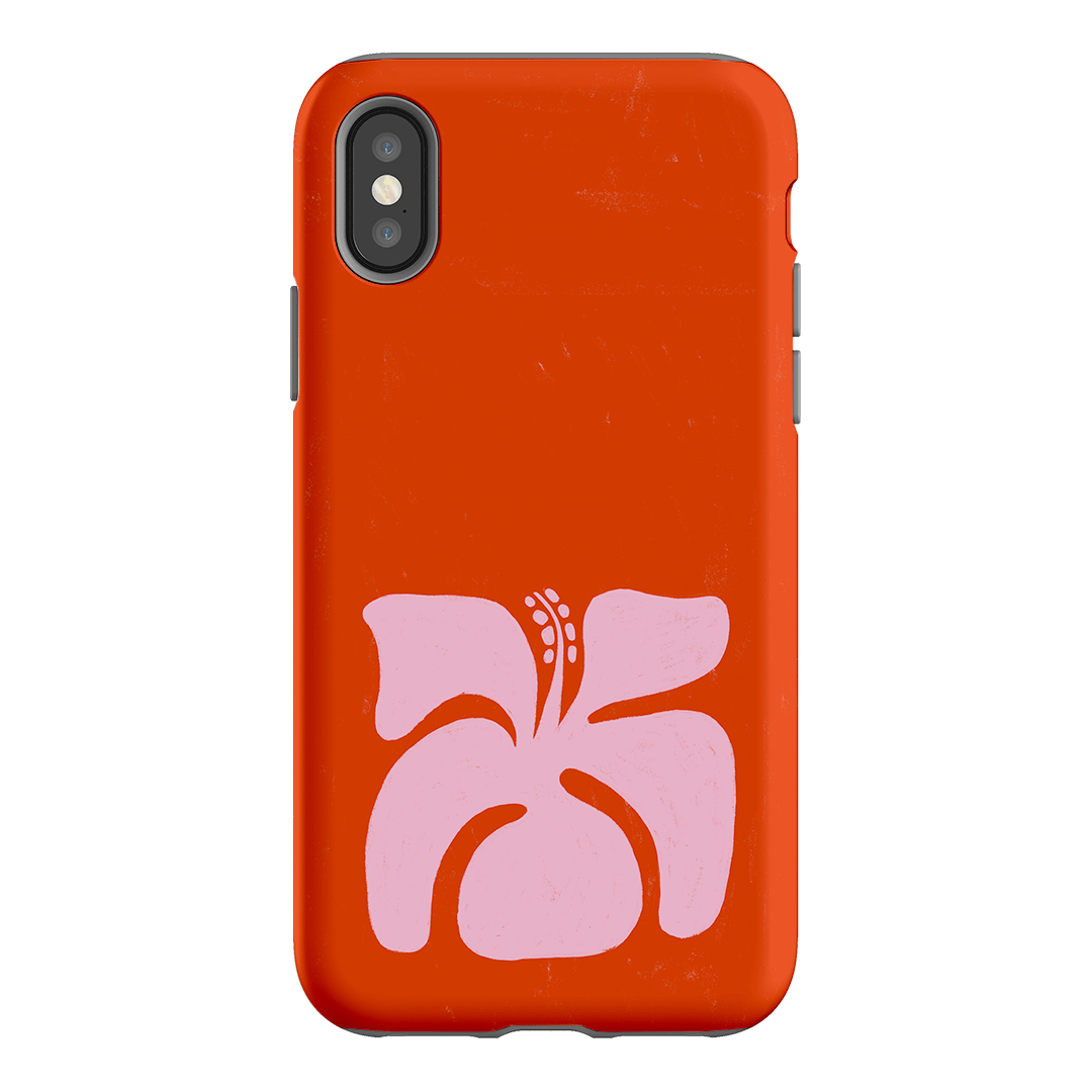 Hibiscus Crush Printed Phone Cases iPhone XS / Armoured by Marie Faurrite - The Dairy