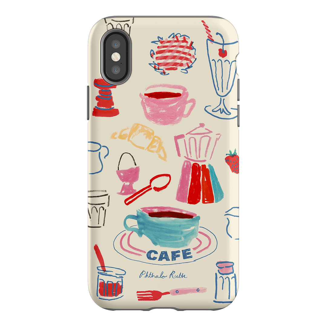 Home Cafe Printed Phone Cases iPhone XS / Armoured by Phthalo Ruth - The Dairy
