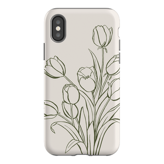Inked Tulips Printed Phone Cases iPhone XS / Armoured by Typoflora - The Dairy