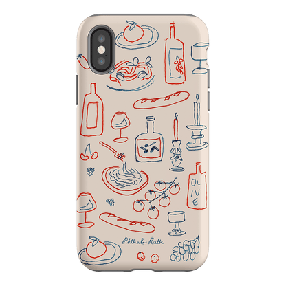 Italian Fare Printed Phone Cases iPhone XS / Armoured by Phthalo Ruth - The Dairy