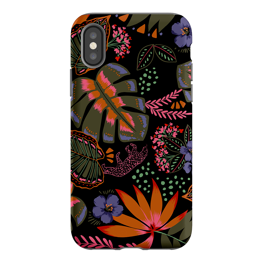 Jungle Leopard Printed Phone Cases iPhone XS / Armoured by Charlie Taylor - The Dairy