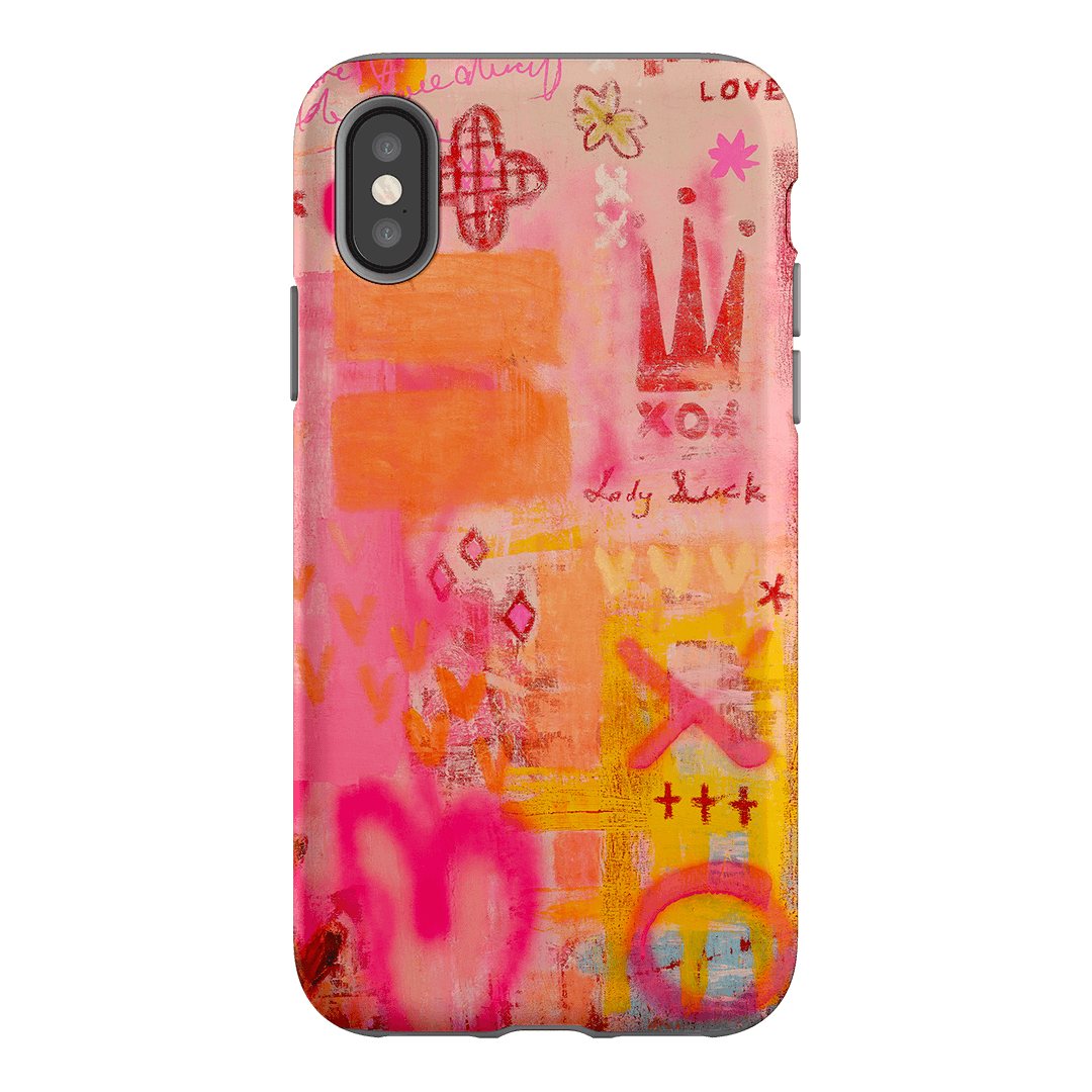 Lady Luck Printed Phone Cases iPhone XS / Armoured by Jackie Green - The Dairy