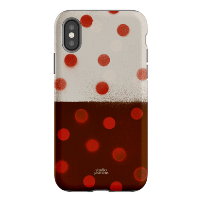 Ladybug Polka Dot Printed Phone Cases iPhone XS / Armoured by Jasmine Dowling - The Dairy