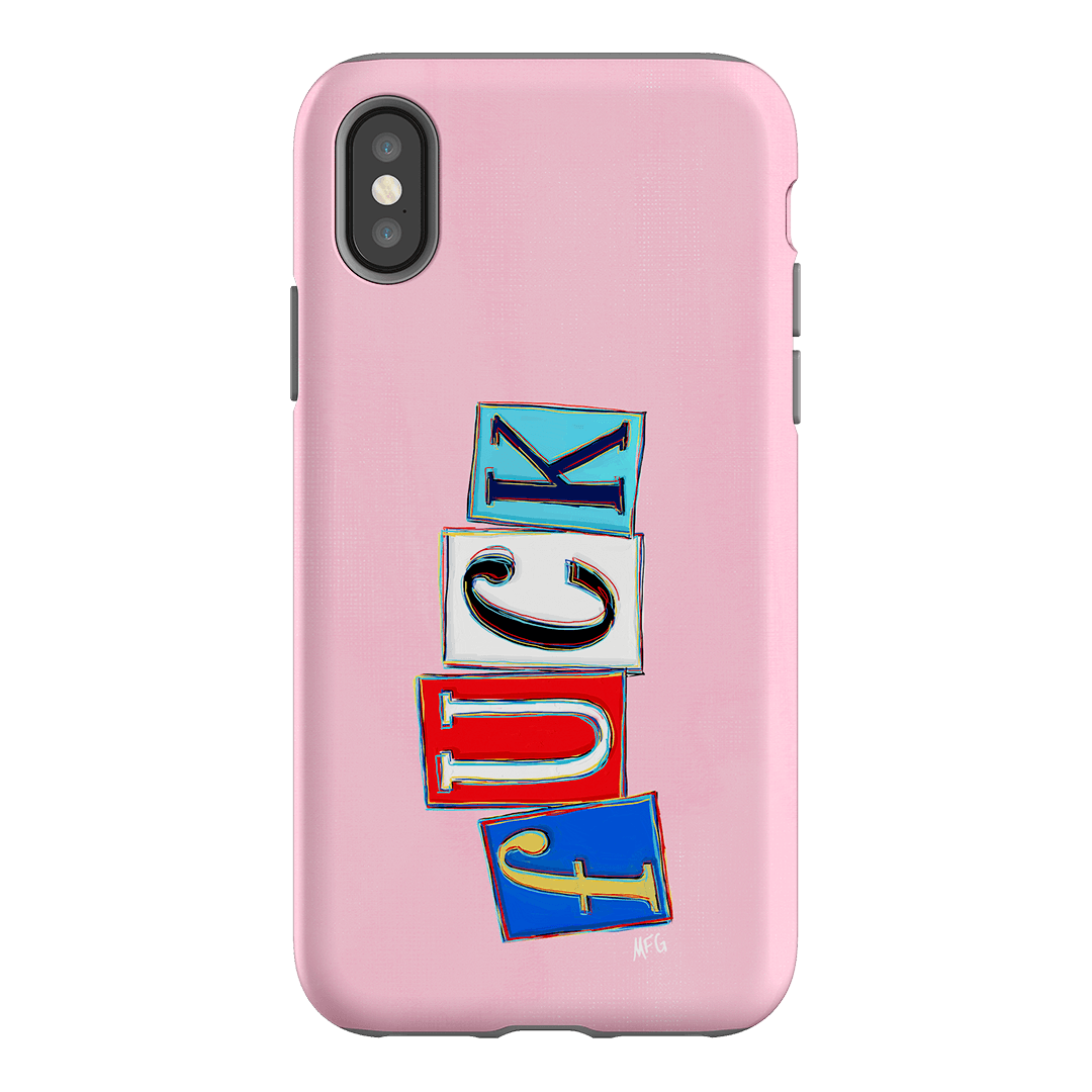Lil Fcks Pink Printed Phone Cases iPhone XS / Armoured by Margarbs Art - The Dairy