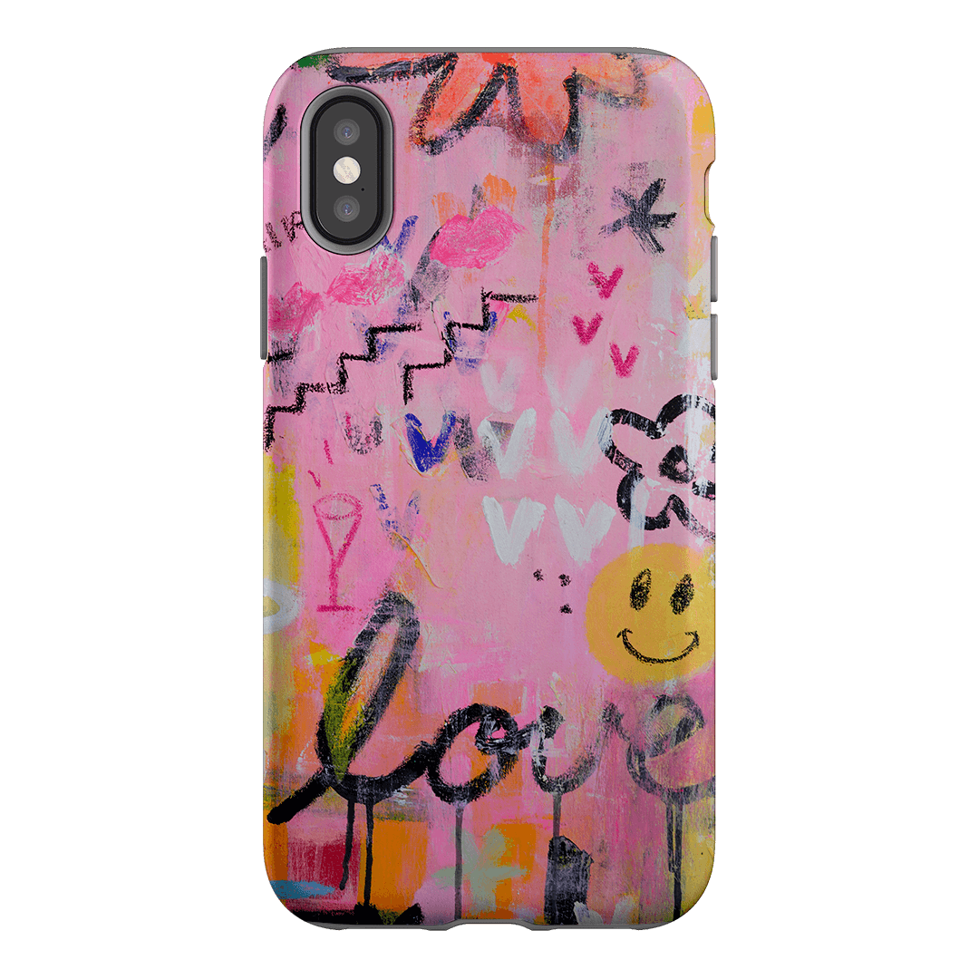 Love Smiles Printed Phone Cases iPhone XS / Armoured by Jackie Green - The Dairy