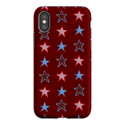 Lucky Stars Rouge Printed Phone Cases iPhone XS / Armoured by BG. Studio - The Dairy