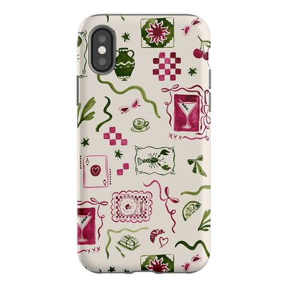 Martini Gal Printed Phone Cases iPhone XS / Armoured by Charlie Taylor - The Dairy