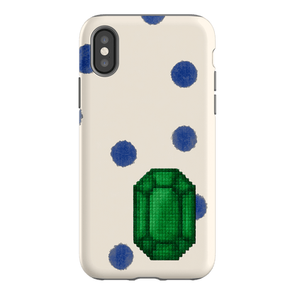 May Emerald Printed Phone Cases iPhone XS / Armoured by Joiana - The Dairy