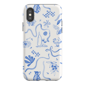 Mediterranean Wave Printed Phone Cases iPhone XS / Armoured by Charlie Taylor - The Dairy