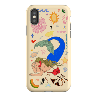 Mermaid Salad Cream Printed Phone Cases iPhone XS / Armoured by Easty Beasty - The Dairy
