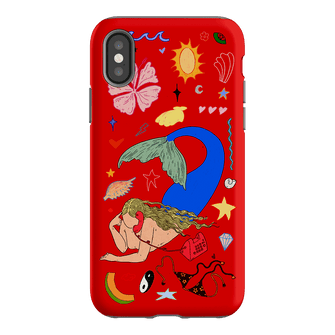 Mermaid Salad Scarlet Printed Phone Cases iPhone XS / Armoured by Easty Beasty - The Dairy