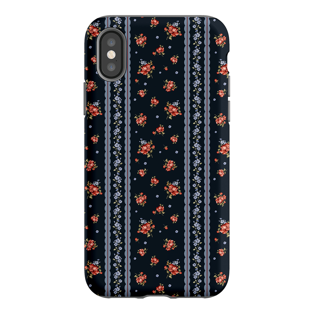 Midnight Stripe Printed Phone Cases iPhone XS / Armoured by Kasiags Art - The Dairy