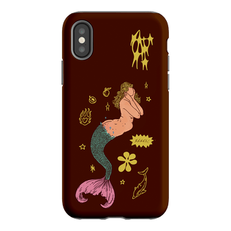 Mimi Chocolate Printed Phone Cases iPhone XS / Armoured by Easty Beasty - The Dairy