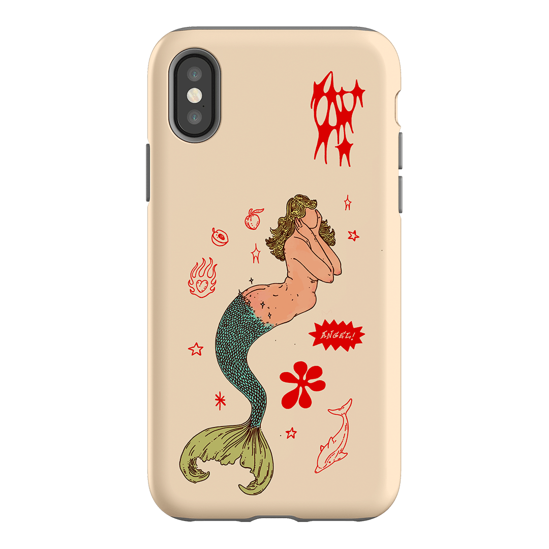 Mimi Cream Printed Phone Cases iPhone XS / Armoured by Easty Beasty - The Dairy