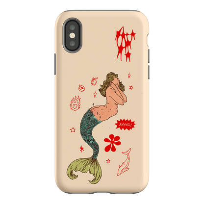 Mimi Cream Printed Phone Cases iPhone XS / Armoured by Easty Beasty - The Dairy