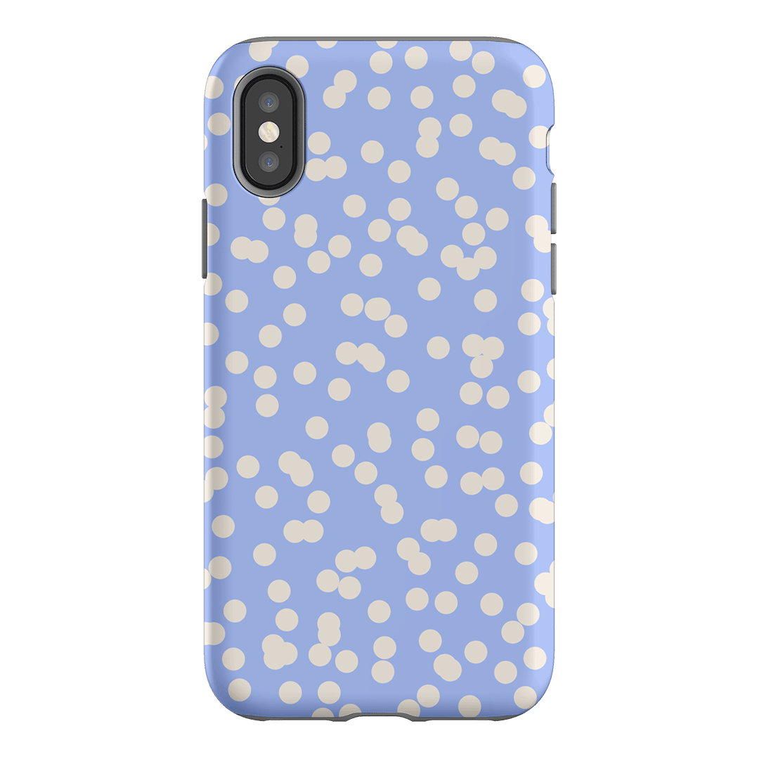Mini Confetti Periwinkle Salt Printed Phone Cases iPhone XS / Armoured by Veronica Tucker - The Dairy
