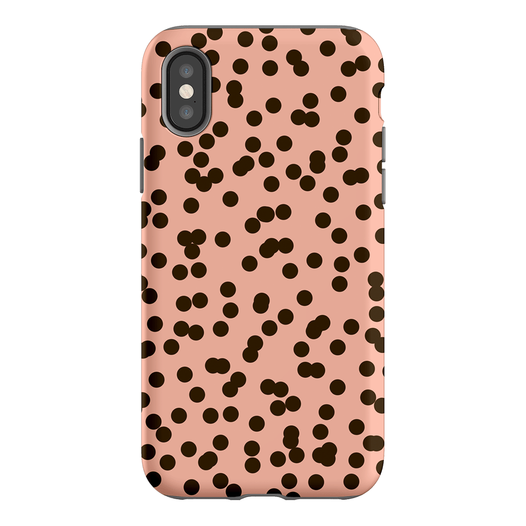 Mini Confetti Pink Chocolate Printed Phone Cases iPhone XS / Armoured by Veronica Tucker - The Dairy