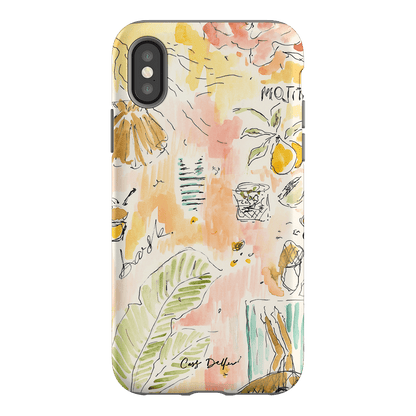 Mojito Printed Phone Cases iPhone XS / Armoured by Cass Deller - The Dairy