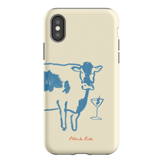 Mootini Blue Printed Phone Cases by Phthalo Ruth - The Dairy