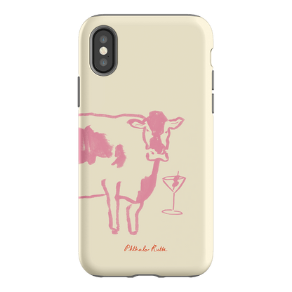 Mootini Pink Printed Phone Cases by Phthalo Ruth - The Dairy