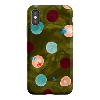 Olive Spot Printed Phone Cases iPhone XS / Armoured by Charlie Taylor - The Dairy