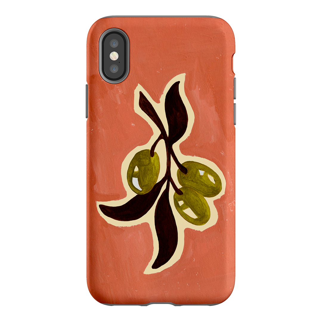 Olives Printed Phone Cases iPhone XS / Armoured by Studio Bon - The Dairy