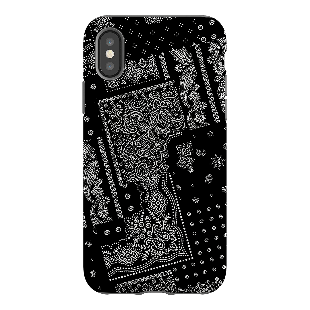 Paisley Noir Printed Phone Cases iPhone XS / Armoured by The Dairy - The Dairy