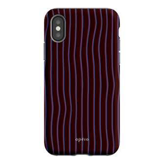 Panama Burgundy Printed Phone Cases iPhone XS / Armoured by Apero - The Dairy