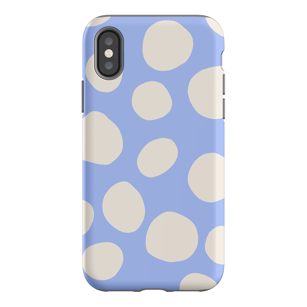 Pebbles Periwinkle Salt Printed Phone Cases iPhone XS / Armoured by Veronica Tucker - The Dairy