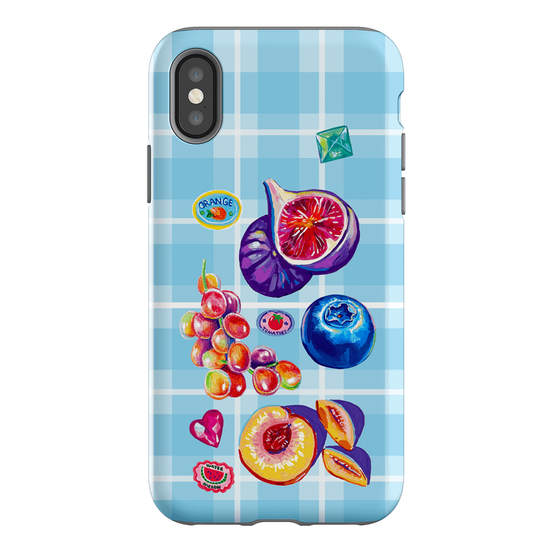 Plaid Picnic Printed Phone Cases iPhone XS / Armoured by Femke Studio - The Dairy