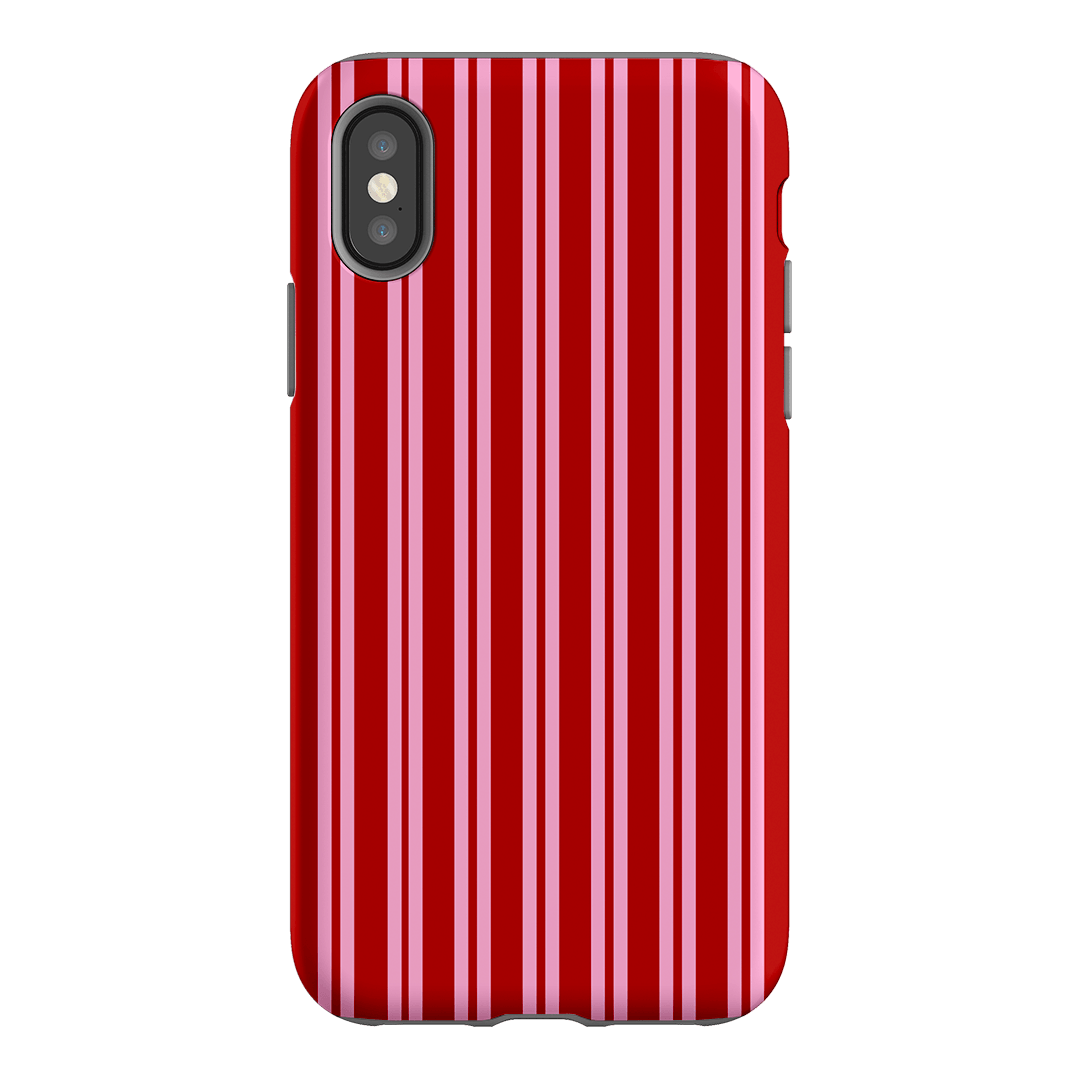 Punch Stripes Printed Phone Cases iPhone XS / Armoured by The Dairy - The Dairy
