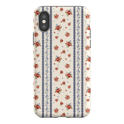 Rose Stripe Printed Phone Cases iPhone XS / Armoured by Kasiags Art - The Dairy