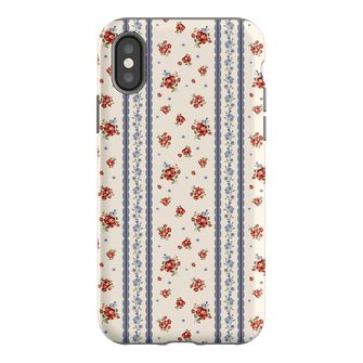 Rose Stripe Printed Phone Cases iPhone XS / Armoured by Kasiags Art - The Dairy