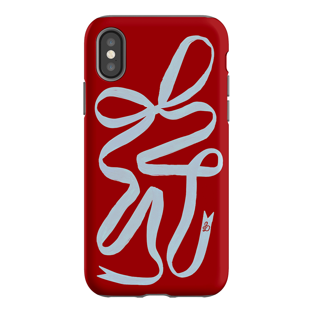 Cottage Ribbon Printed Phone Cases iPhone XS / Armoured by Jasmine Dowling - The Dairy