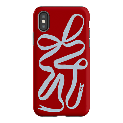 Cottage Ribbon Printed Phone Cases iPhone XS / Armoured by Jasmine Dowling - The Dairy