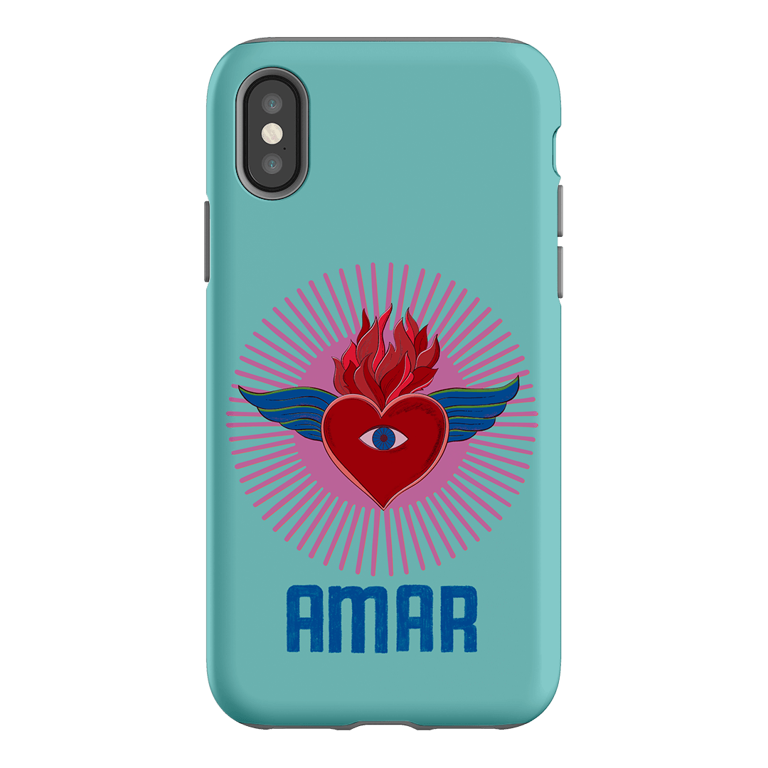 Sacred Heart Printed Phone Cases iPhone XS / Armoured by Fenton & Fenton - The Dairy