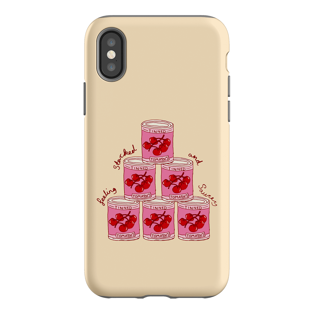 Saucy Supper Printed Phone Cases iPhone XS / Armoured by The Dairy - The Dairy